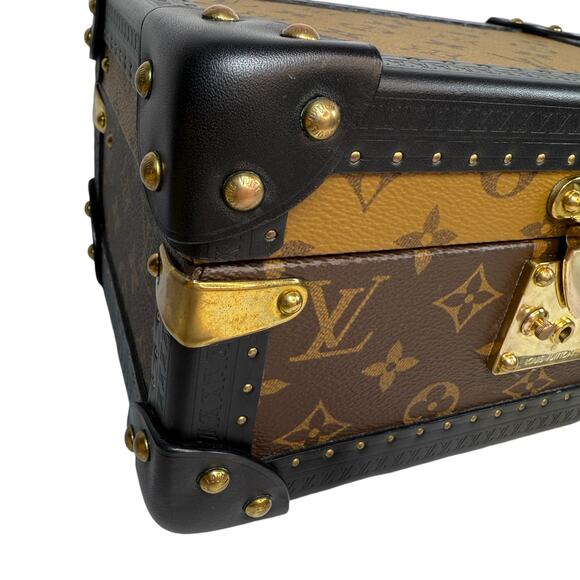 Louis Vuitton Reverse Monogram Trunk Coffret Tresor 24 box clutch case bag LV - Picture 10 of 16